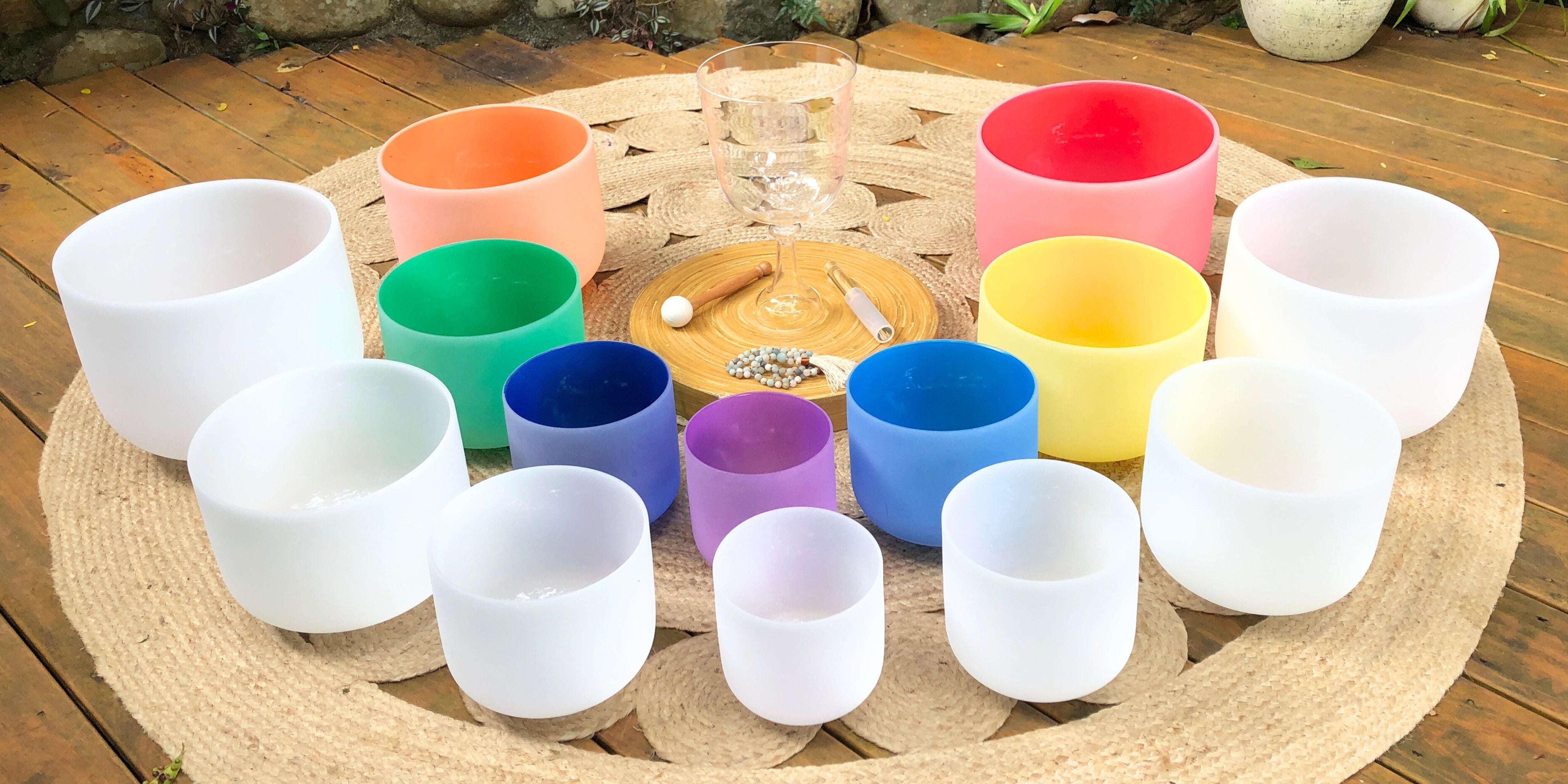 Crystal Singing Bowls Chakra Sets