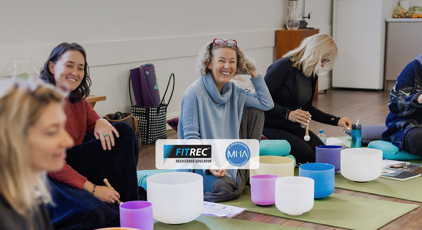 Crystal singing bowls workshops and training