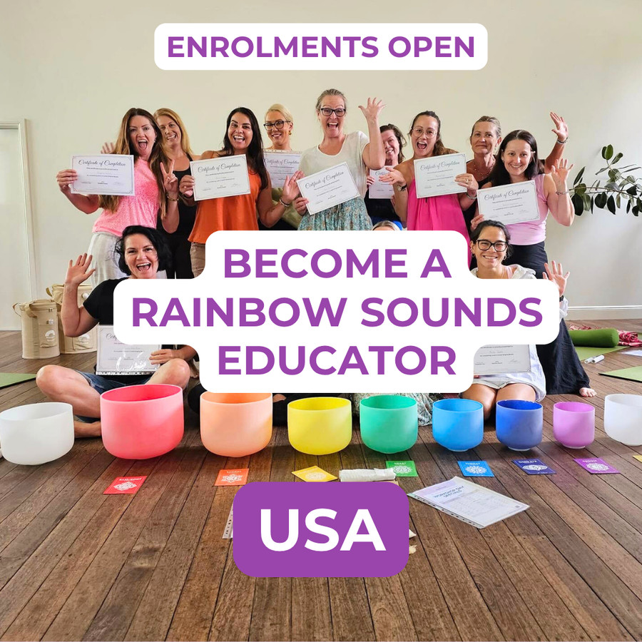 July AU+ USA_ 2026 Certified Teacher Training Rainbow Sounds Level 1 Educator