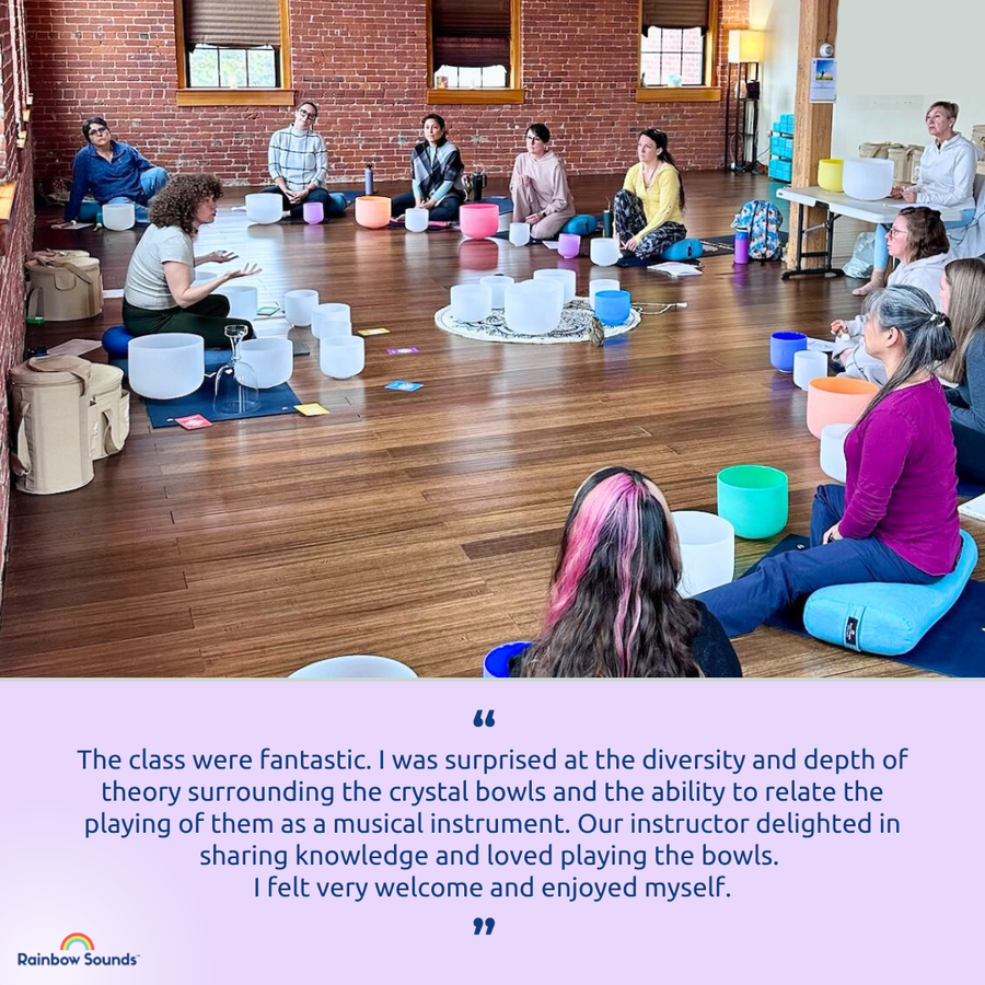 WORCESTER, MA | Apr 11 - 2026 | Level 1 Crystal Bowls Certificate | Half Day Class |