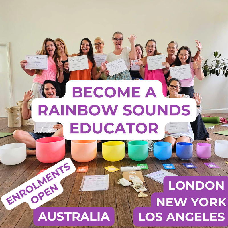 January 2026 Certified Teacher Training Rainbow Sounds Level 1 Educator