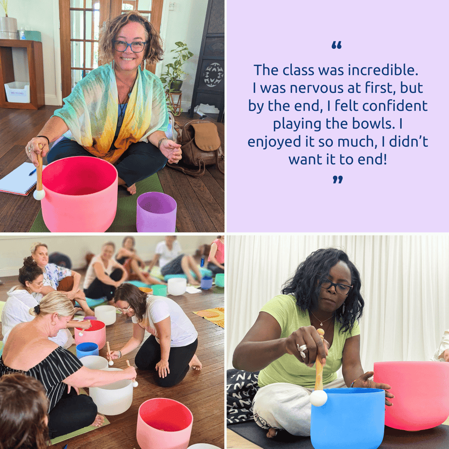 LOS ANGELES, CA | July 25 - 2026 | Level 1 Crystal Bowls Certificate | Half Day Class