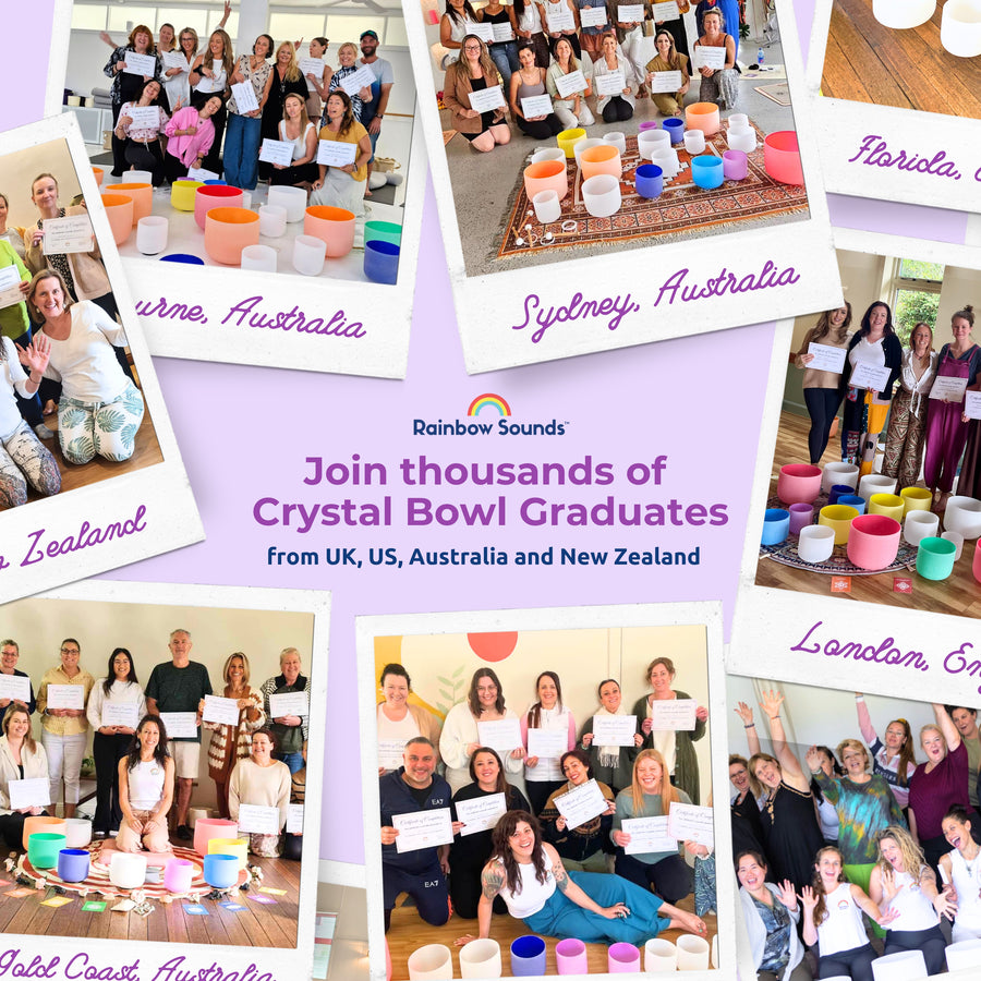 MELBOURNE | Jan 31 | Level 2 Crystal Bowls Certificate | Half Day Class