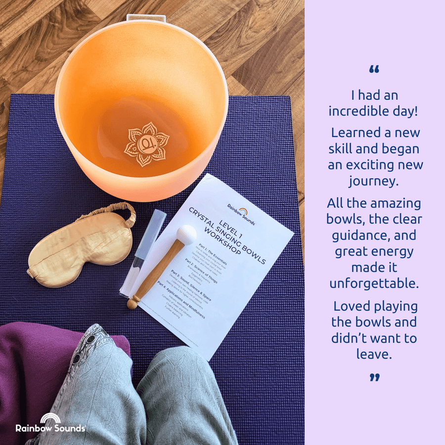 ADELAIDE Jul 11 - 2026 | Level 1 Crystal Bowls Certificate | Half Day Training