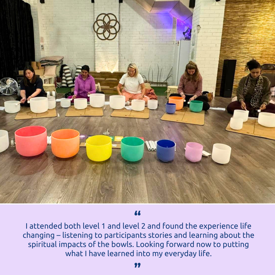 SYDNEY | Nov 29 | Level 1 Crystal Bowls Certificate | Half Day Class - Sold Out