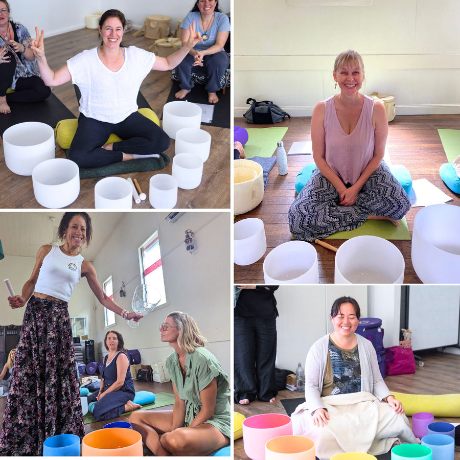 BRISBANE | Apr 19 - 2026 | Level 2 Crystal Bowls Certificate | Half Day Class