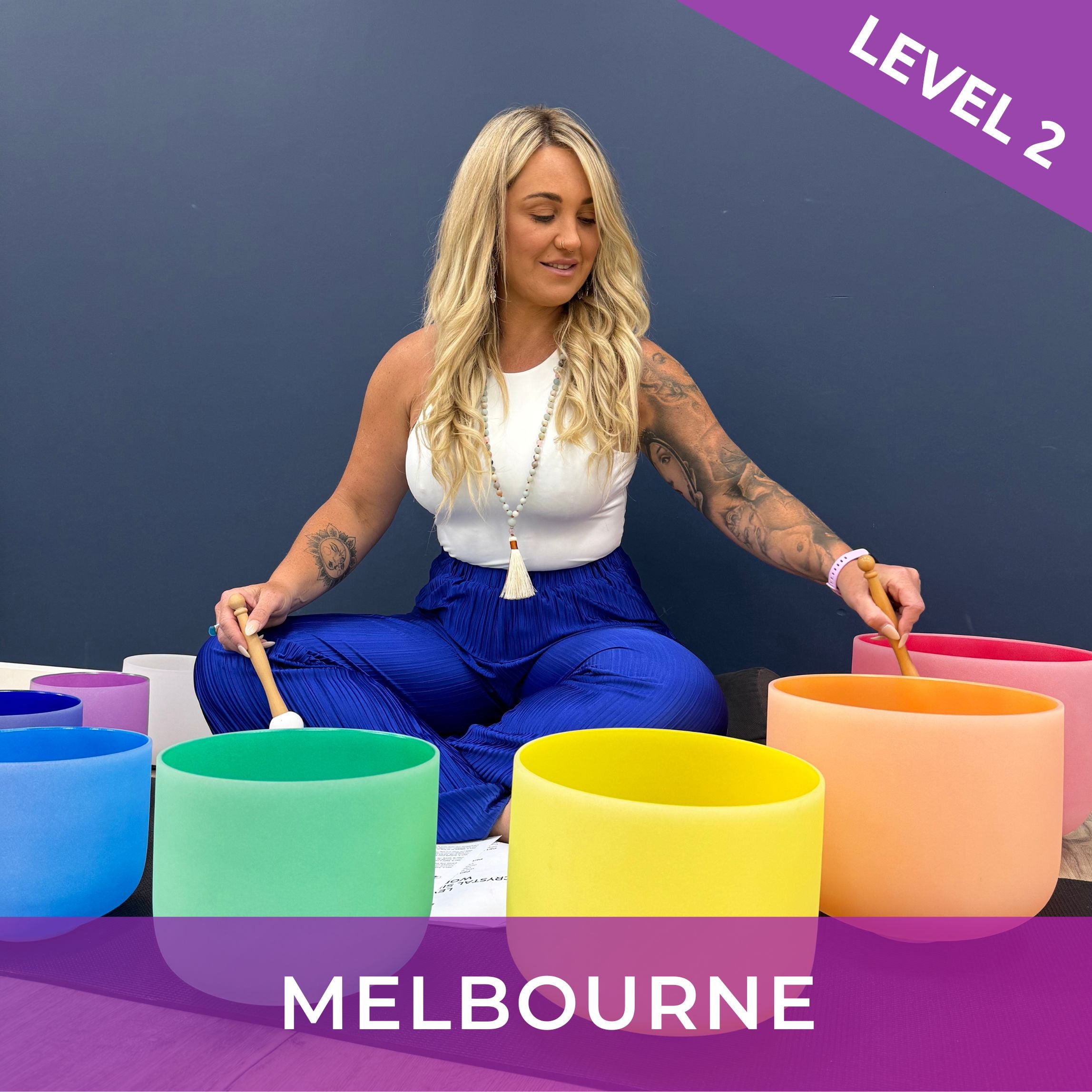 MELBOURNE May 5 | Level 2 Crystal Singing Bowls Workshop