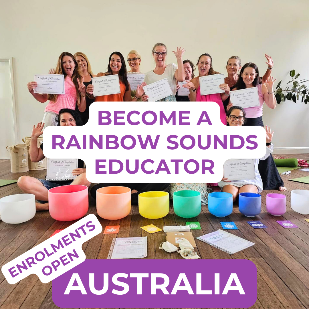 July AU+ USA_ 2026 Certified Teacher Training Rainbow Sounds Level 1 Educator