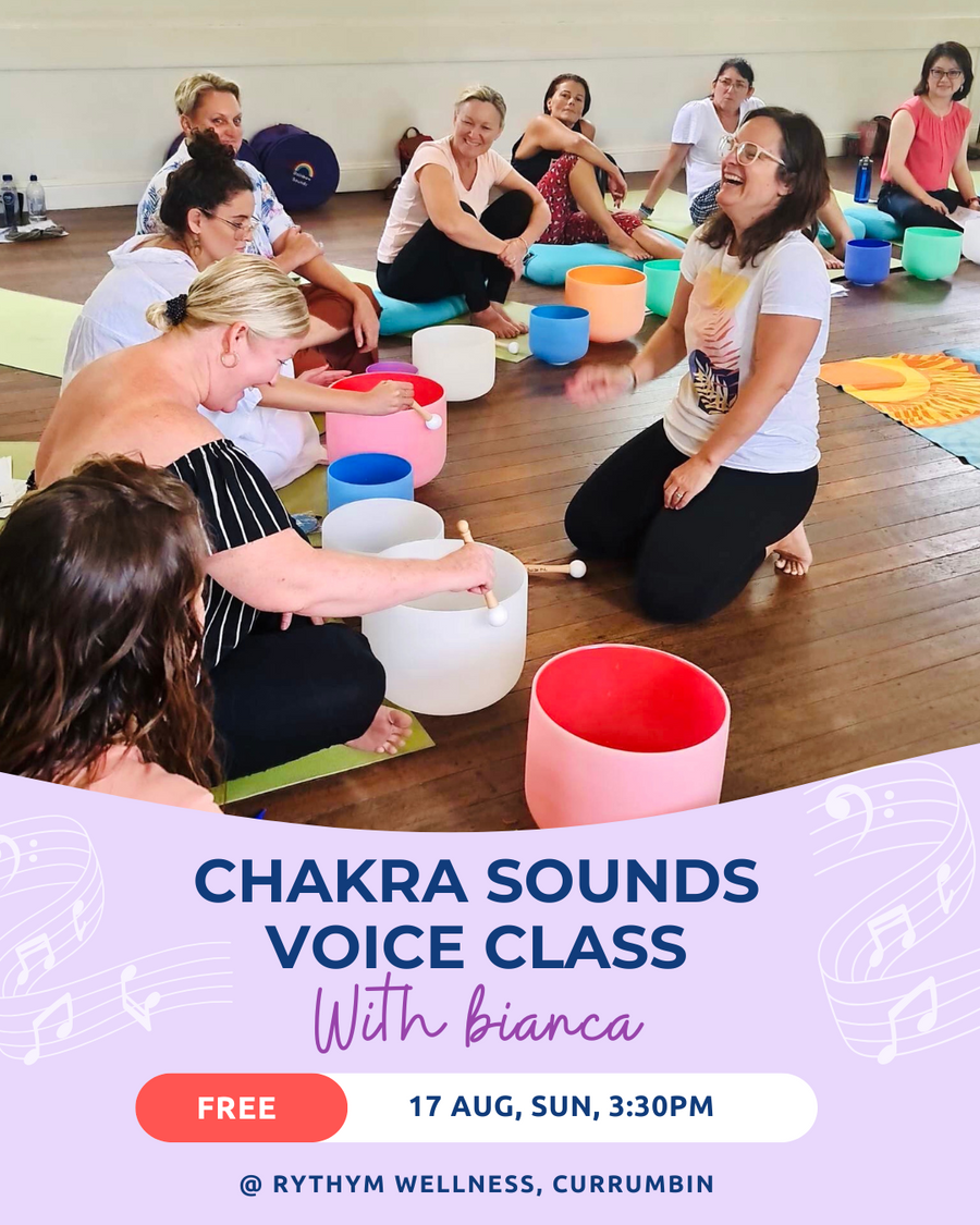 Chakra Sounds Voice Class with Bianca