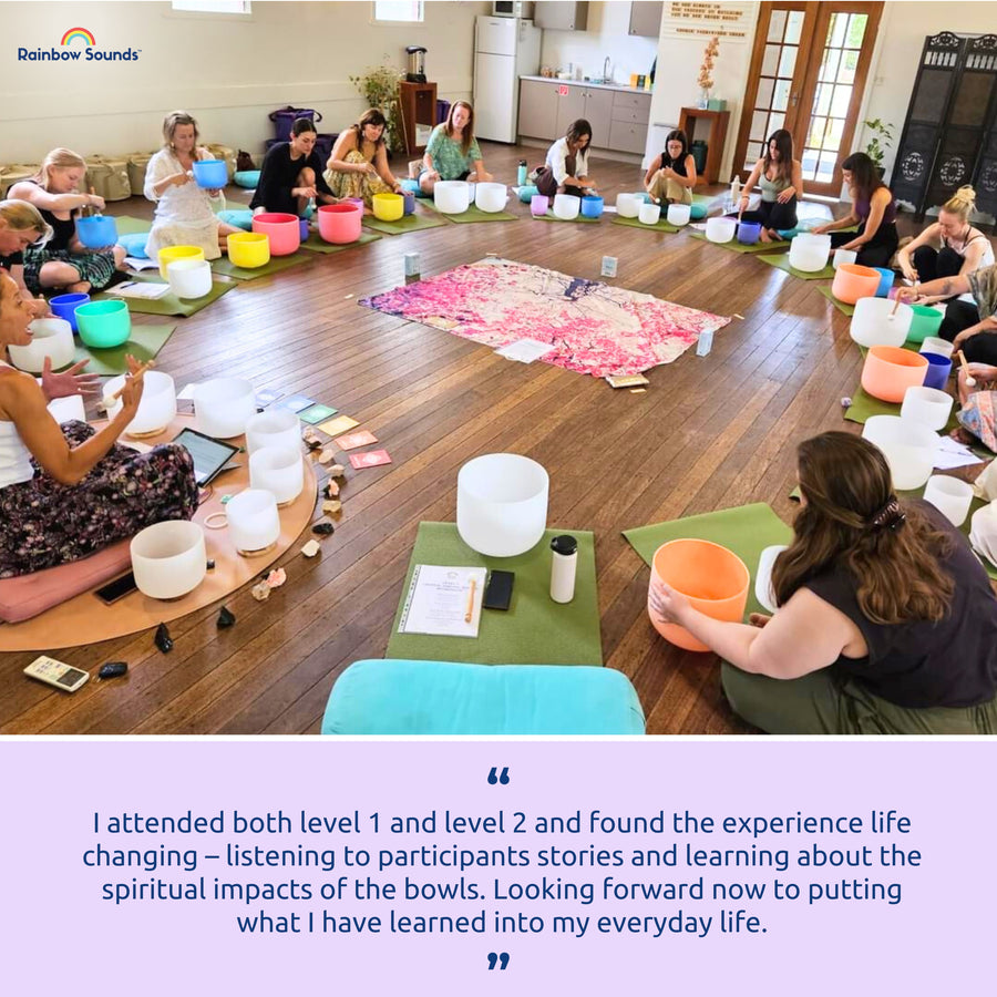MELBOURNE | Nov 15 | Level 1 Crystal Bowls Certificate | Half Day Class