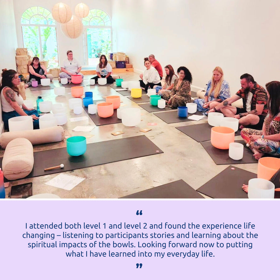 ADELAIDE | Oct 19 | Level 2 Crystal Bowls Certificate | Half Day Class