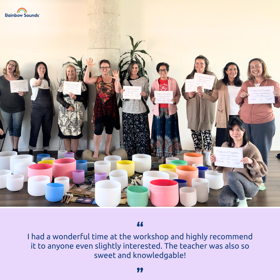 AUCKLAND | Feb 1st 2026 | Level 1 Crystal Bowls Certificate | Half Day Training