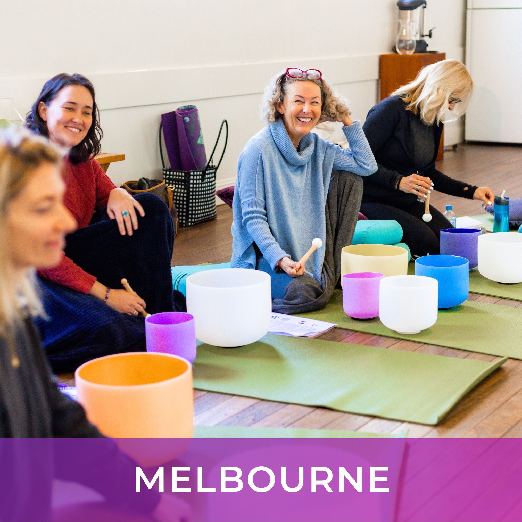 MELBOURNE Dec 9 | Level 1 Crystal Singing Bowls Workshop For Beginners