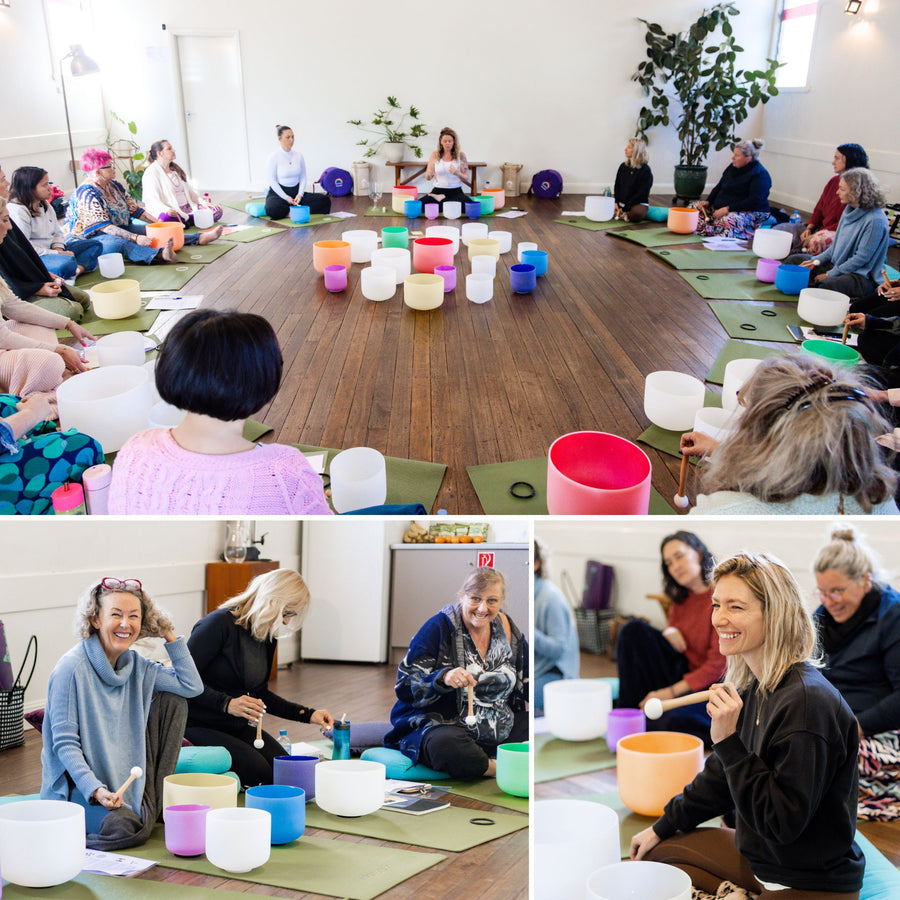 MELBOURNE | Jan 31 - 2026 | Level 1 Crystal Bowls Certificate | Half Day Class
