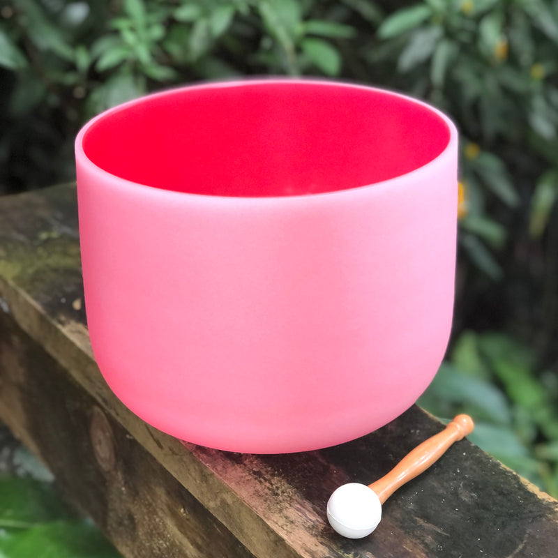 Root Chakra Crystal Singing Bowl