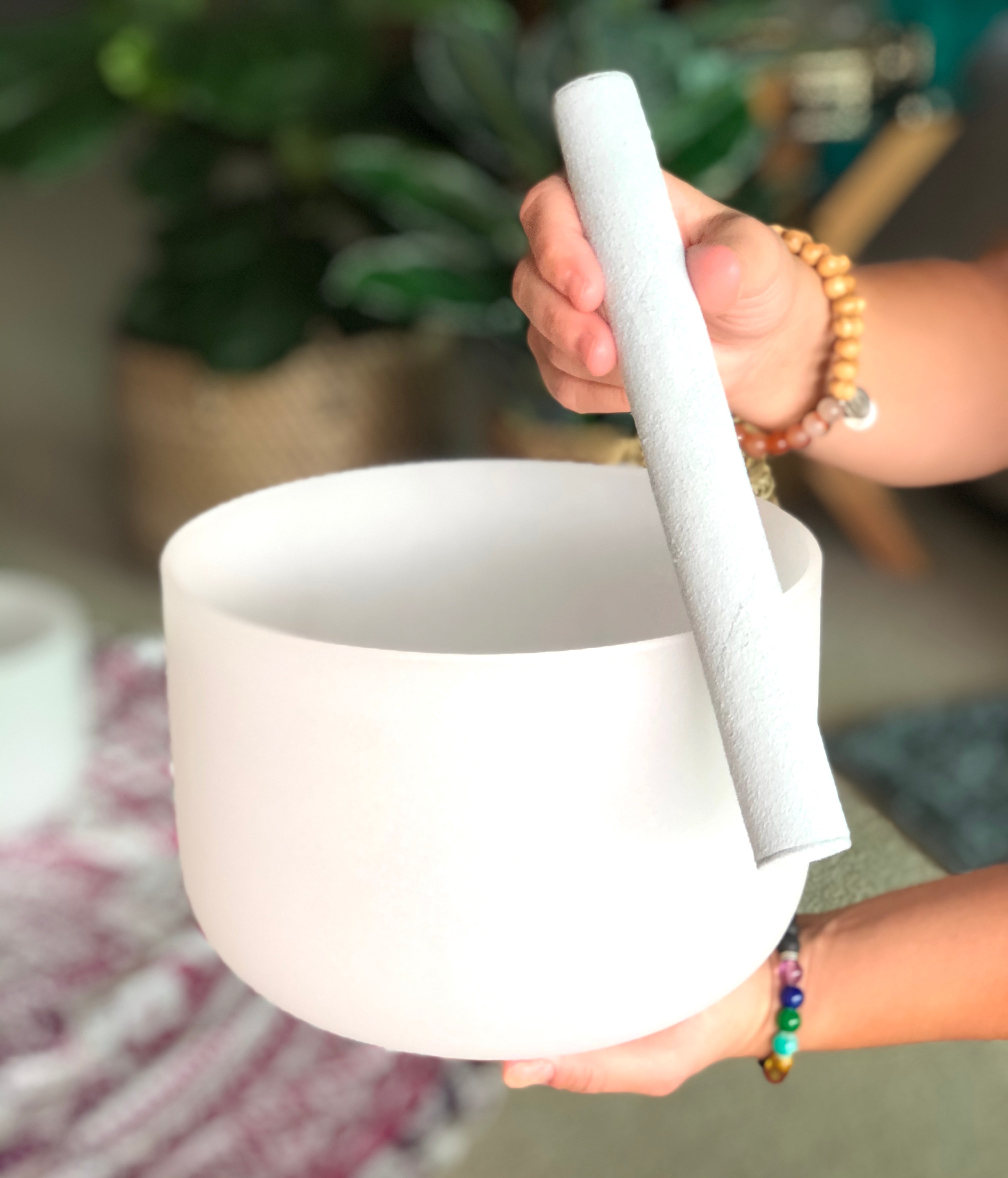 How to play (and not to play) a crystal singing bowl