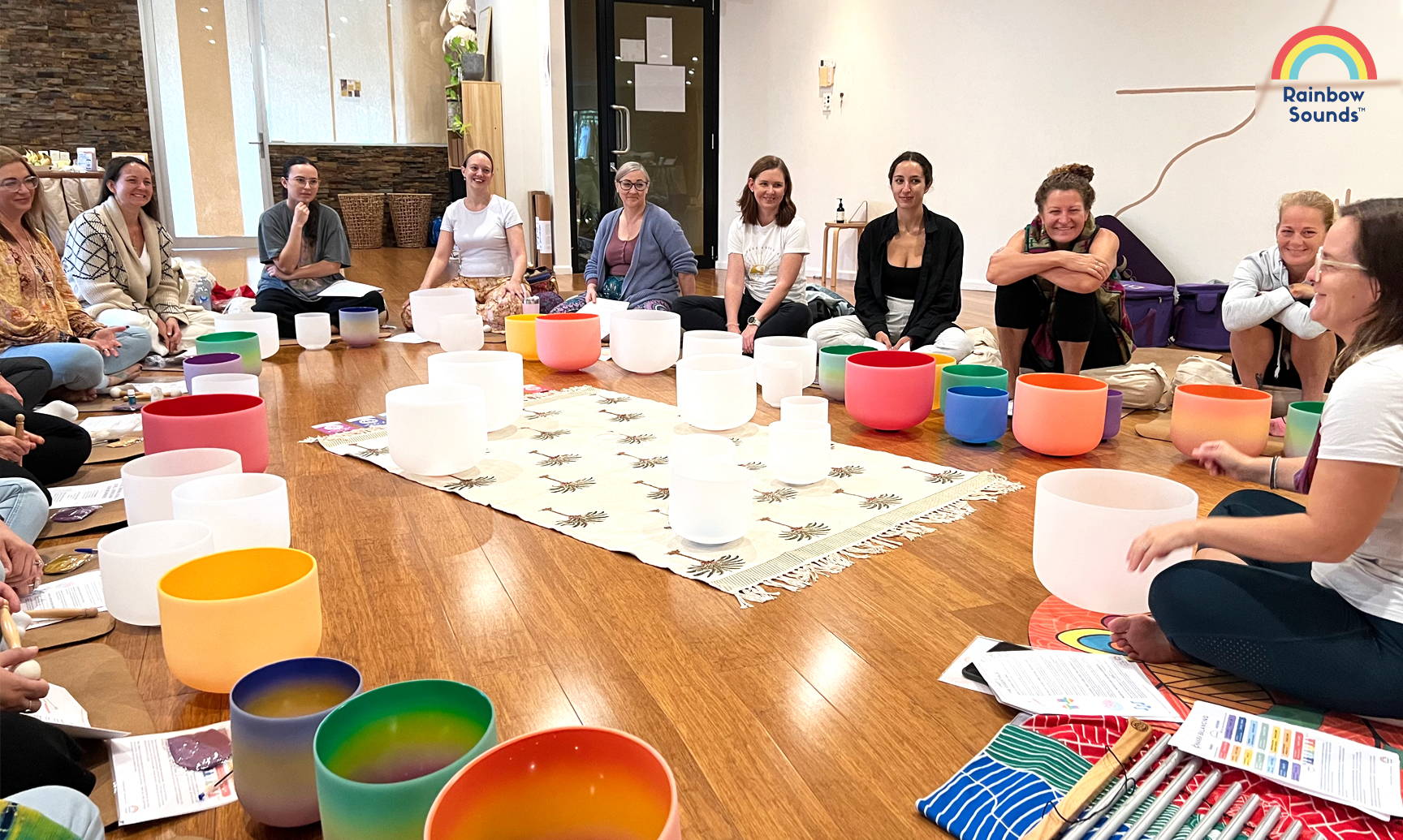 Rainbow Sounds Crystal Singing Bowls Workshop coming to Sunshine Coast in September 2022