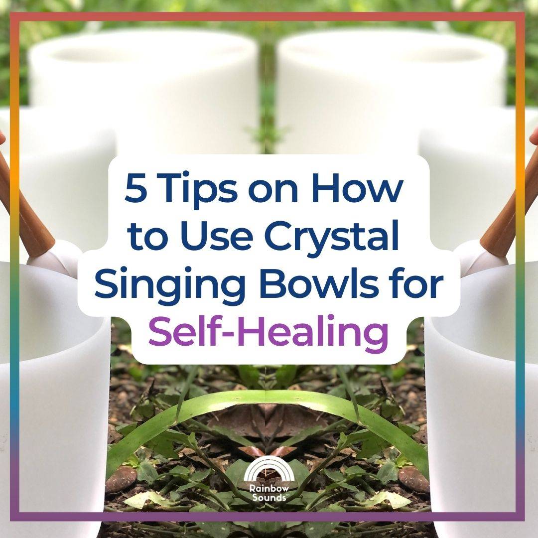 How to Use  Crystal Singing  Bowls with  Yoga