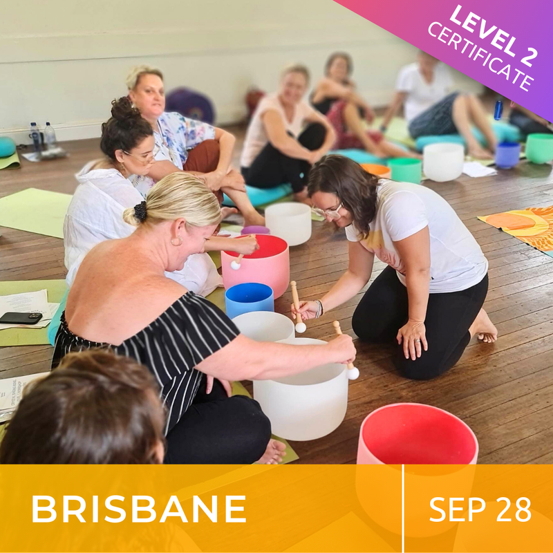 BRISBANE | Sep 28 | Level 2 Crystal Bowls Certificate | Half Day Class