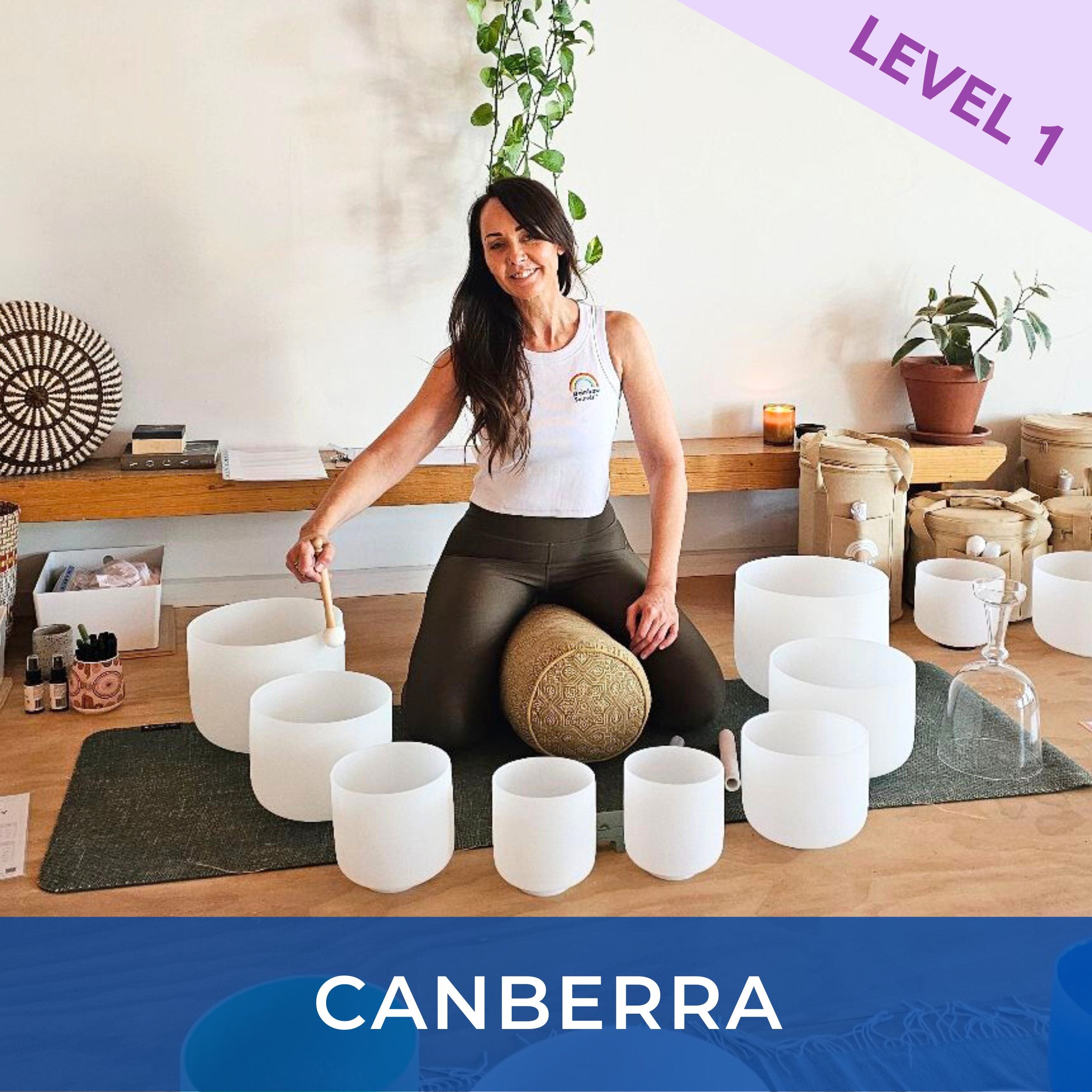CANBERRA Jun 1 | Level 1 Crystal Singing Bowls Workshop