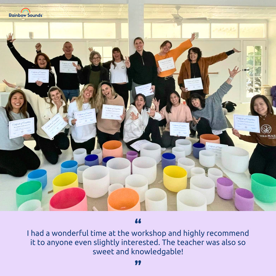 SYDNEY | May 17 | Level 1 Crystal Bowls Certificate | Half Day Class