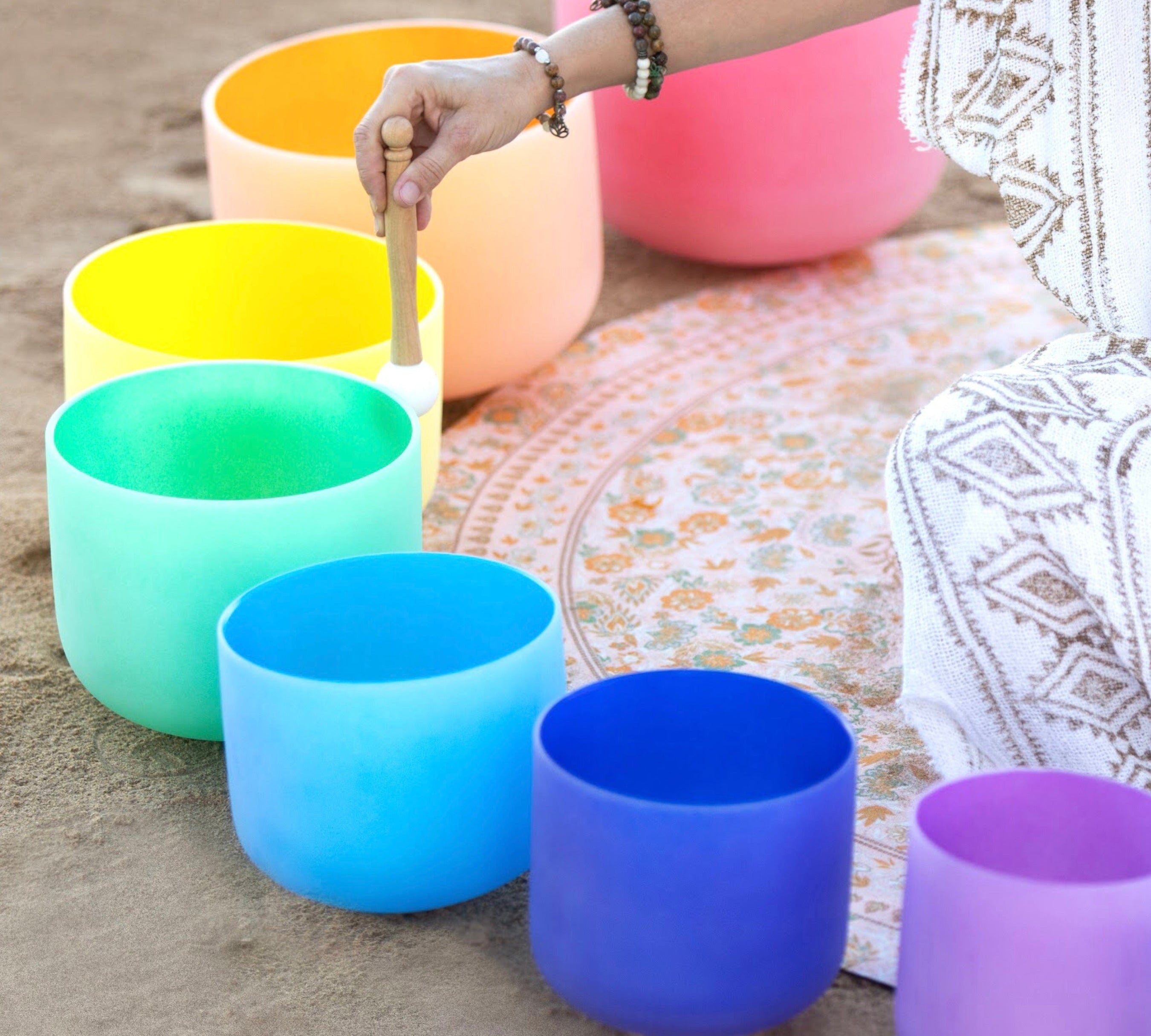 Colour Crystal Sound Bowls