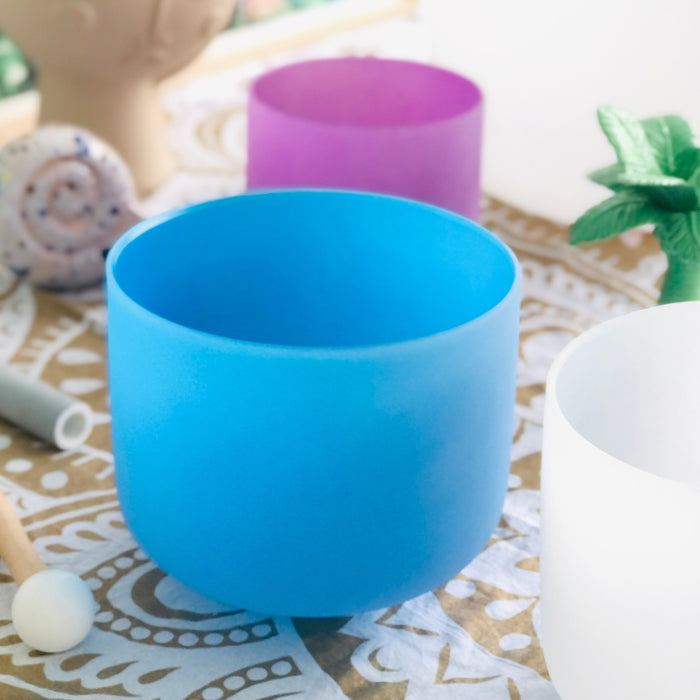Buy Colour Crystal Singing Bowls Australia | High Purity Quartz Crystal ...
