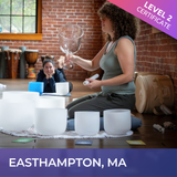 EASTHAMPTON, MA | Oct 25 - 2026 | Level 2 Crystal Bowls Certificate | Half Day Class