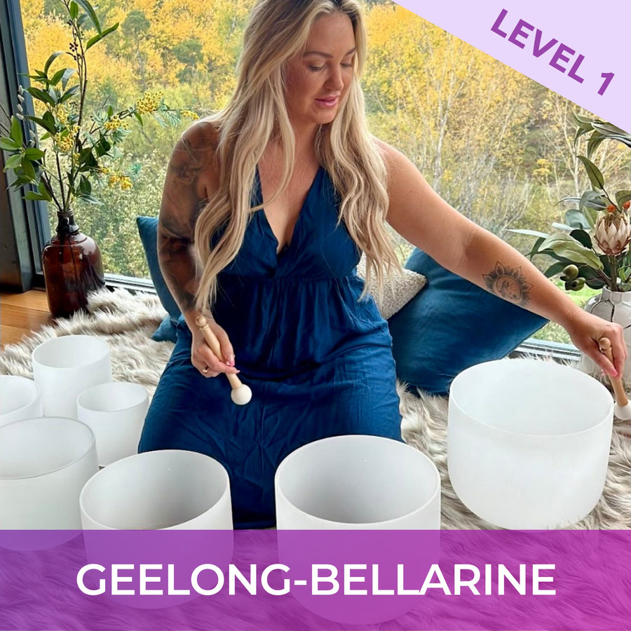 Crystal Singing Bowl Australia Sound Therapy Training