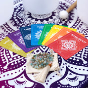 Meditation Pack: Mala Beads & Chakra Cards
