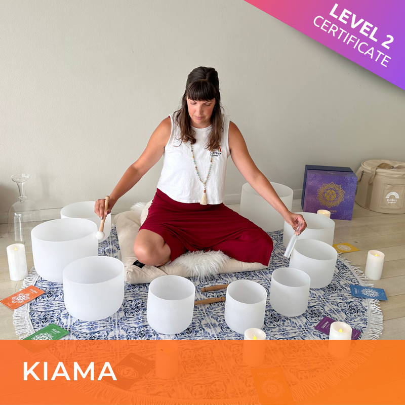 KIAMA | June 7 | Level 2 Crystal Bowls Certificate | Half Day Class