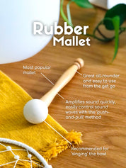 2 Pack Rubber Mallets