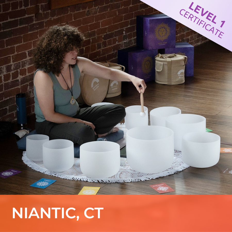 NIANTIC, CT | Oct 17 - 2026 | Level 1 Crystal Bowls Certificate | Half Day Class