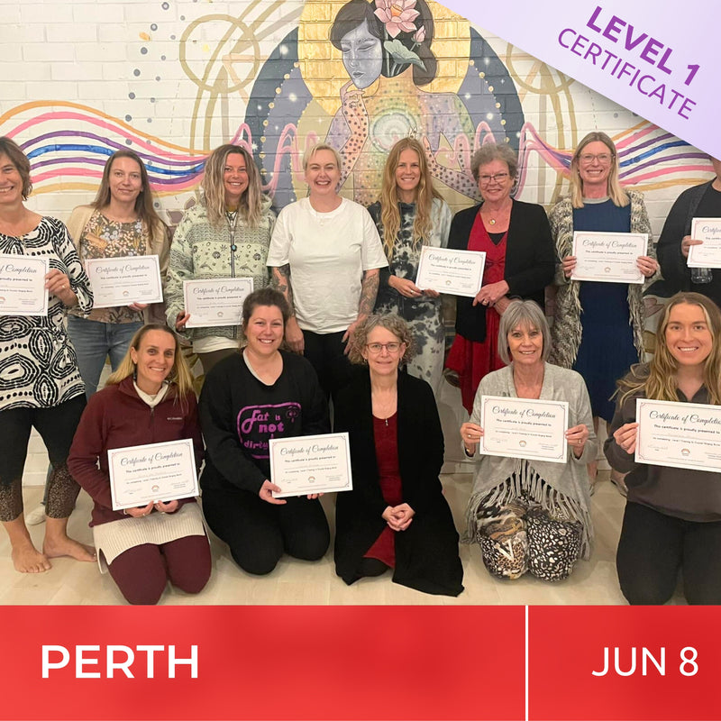 PERTH | Jun 8 | Level 1 Crystal Bowls Certificate | Half Day Class
