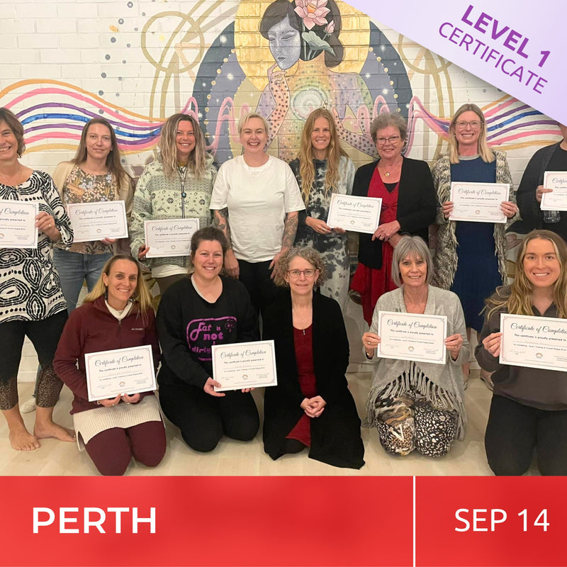 PERTH | Sep 14 | Level 1 Crystal Bowls Certificate | Half Day Class