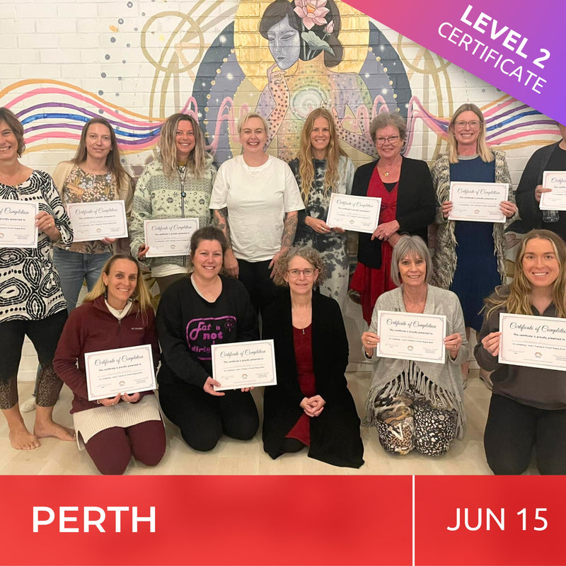 PERTH | Jun 15 | Level 2 Crystal Bowls Certificate | Half Day Class