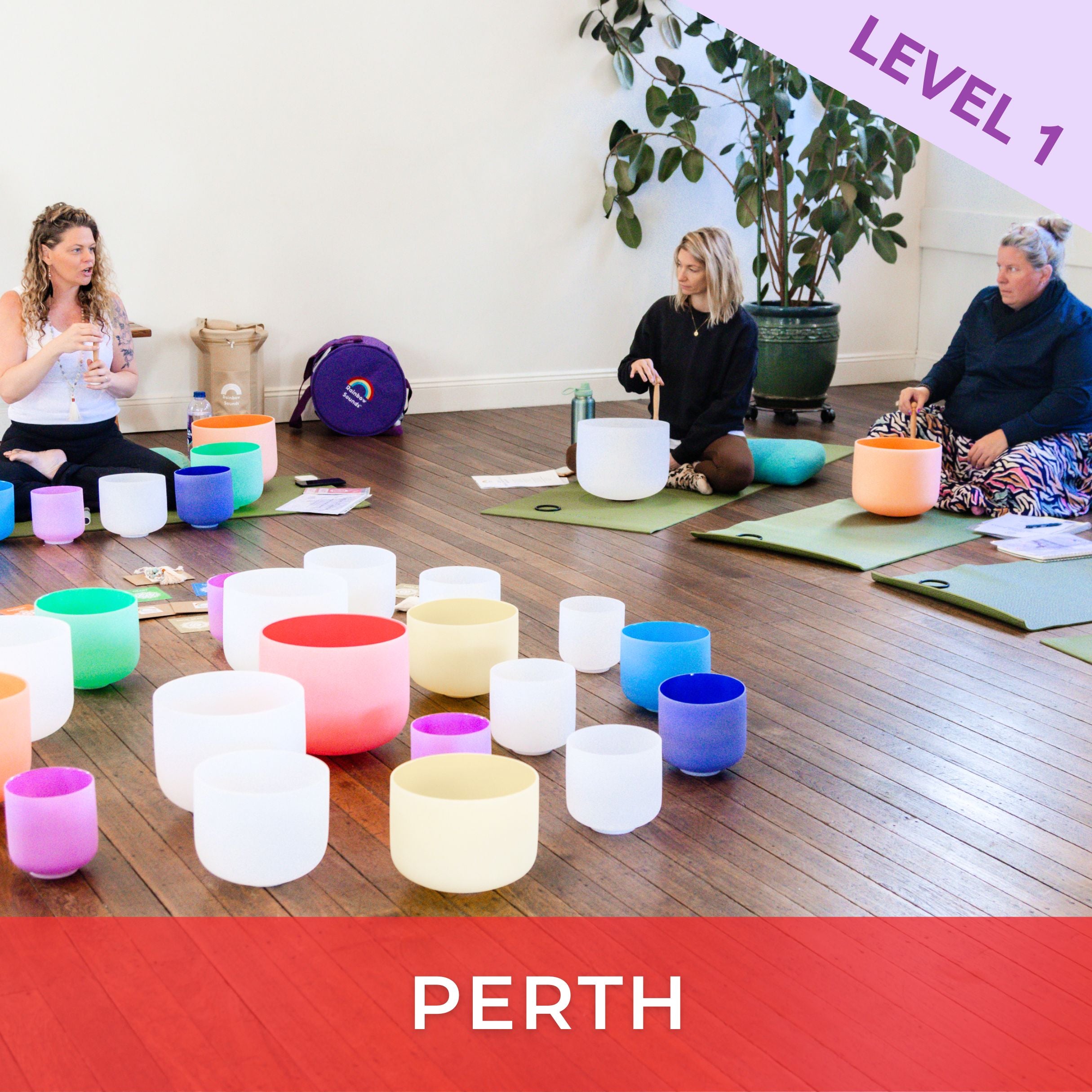 PERTH Jul 28 | Level 1 Crystal Singing Bowls Workshop