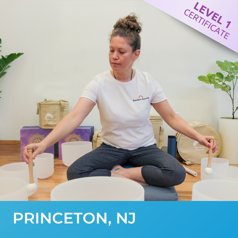 PRINCETON, NJ | Oct 18 - 2026 | Level 1 Crystal Bowls Certificate | Half Day Class