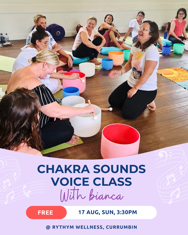 Chakra Sounds Voice Class with Bianca