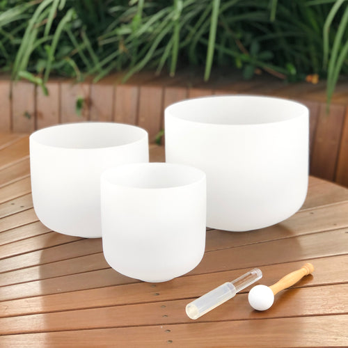 Buy High Purity Quartz Crystal Singing Bowl Sets Online | High ...