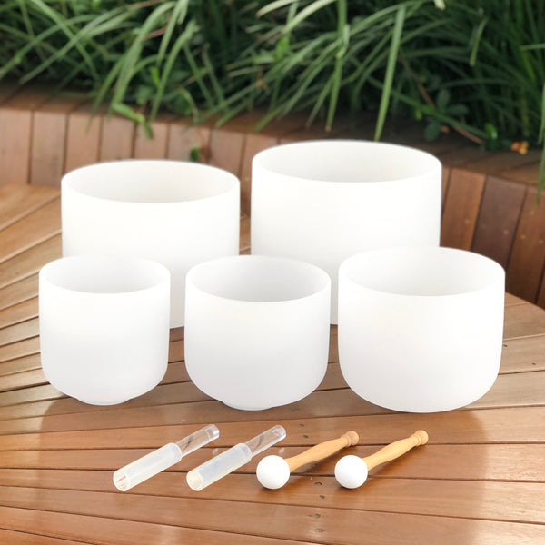 Buy High Purity Quartz Crystal Singing Bowl Sets Online | High ...