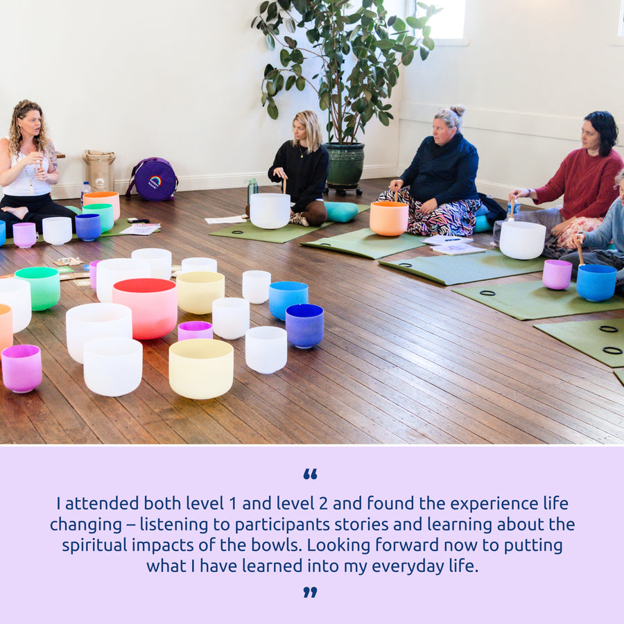 MELBOURNE | Apr 11 | Level 1 Crystal Bowls Certificate | Half Day Class