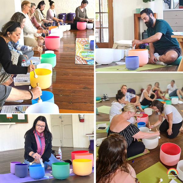 Load image into Gallery viewer, MORNINGTON PENINSULA Oct 28 | Level 1 Crystal Singing Bowls Workshop For Beginners
