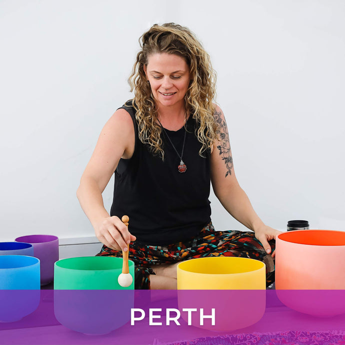 Crystal Singing Bowls WA Perth Learn Sound Healing Perth WA