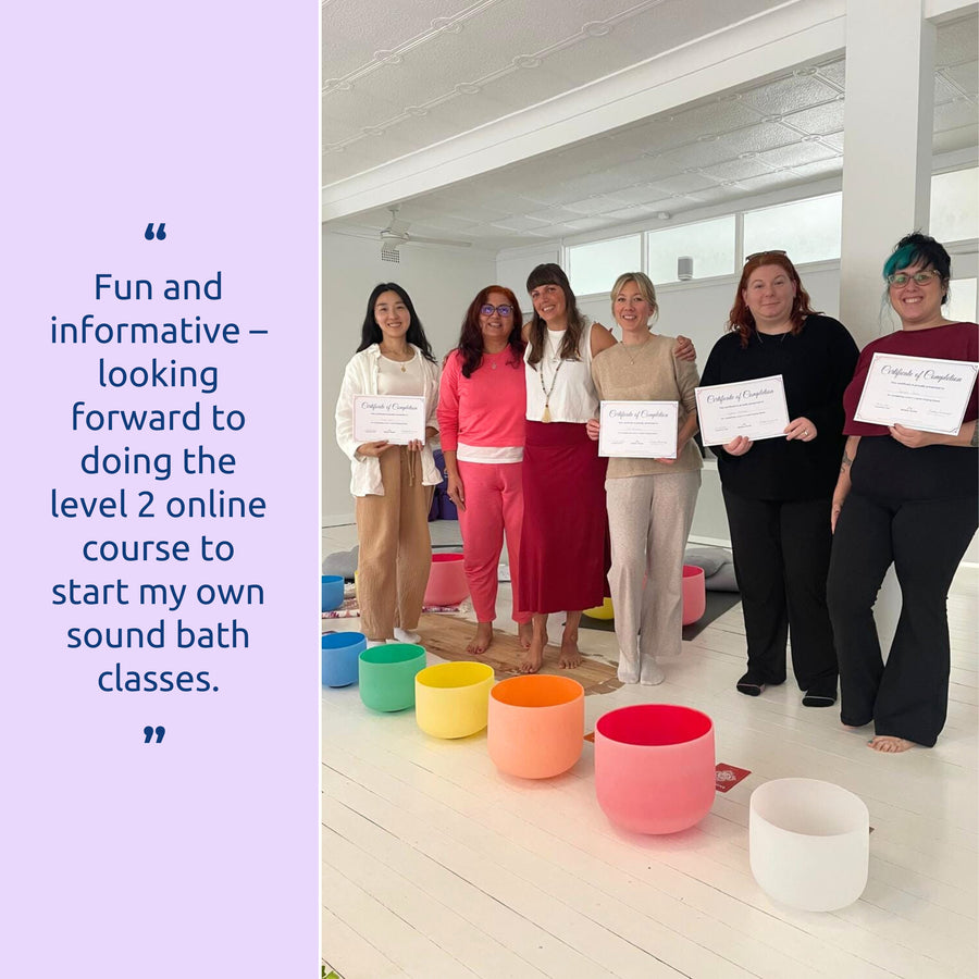 WORCESTER, MASSACHUSETTS | Jun 7 | Level 1 Crystal Bowls Certificate | Half Day Class