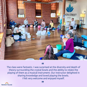 EASTHAMPTON, MA | Oct 25 - 2026 | Level 2 Crystal Bowls Certificate | Half Day Class