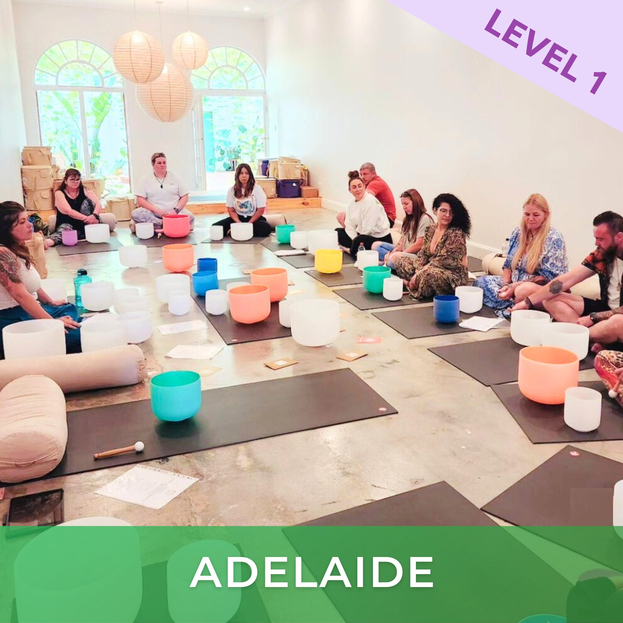 ADELAIDE May 19 | Level 1 Crystal Singing Bowls Workshop