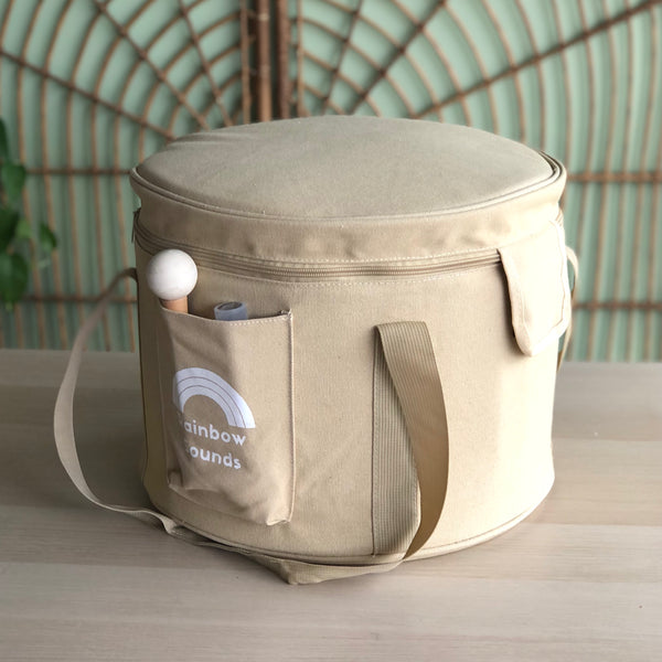 Load image into Gallery viewer, Beige 11&quot; Carry Bag (holds set of 3 bowls)
