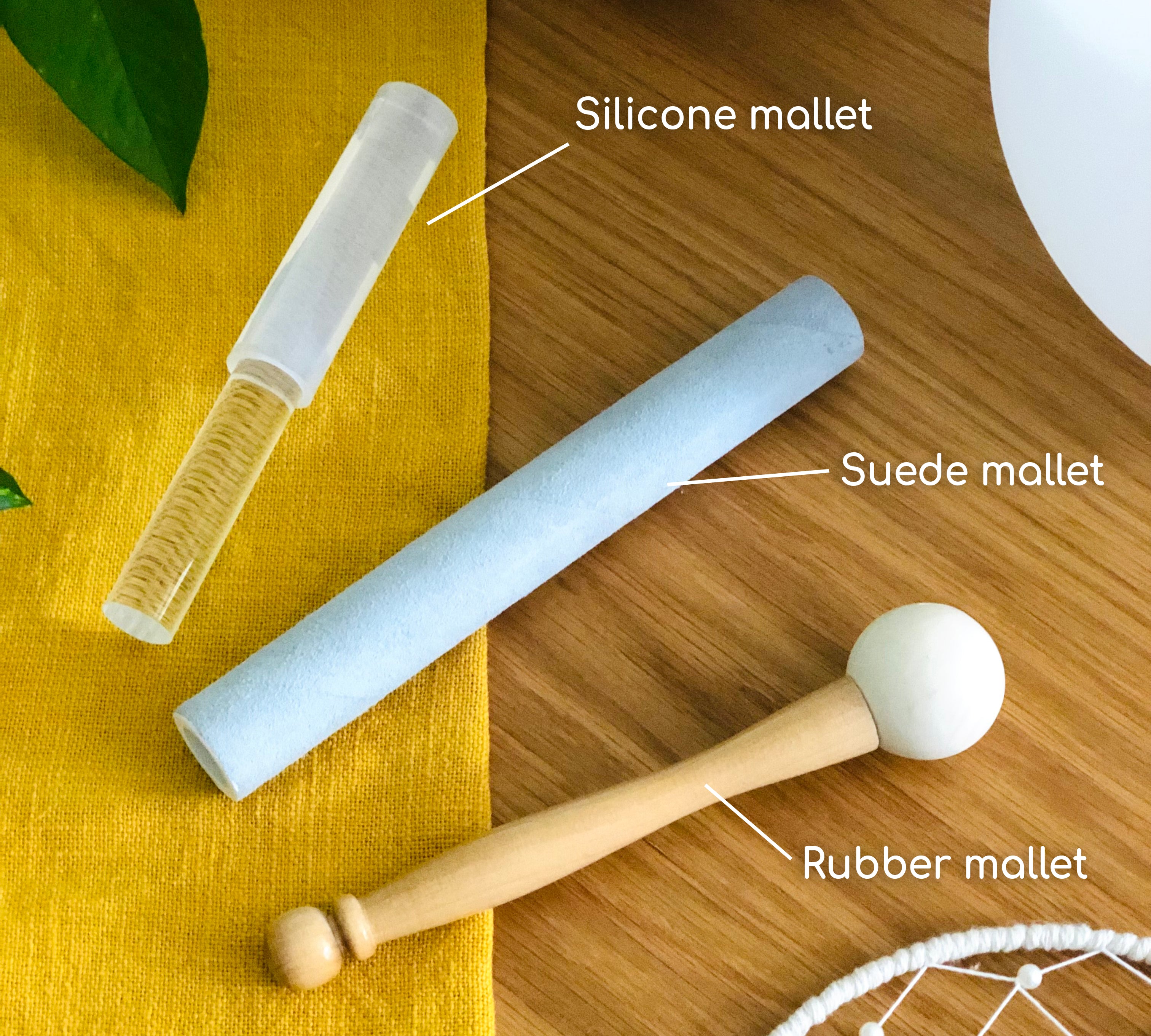 mallets for crystal sound bowls