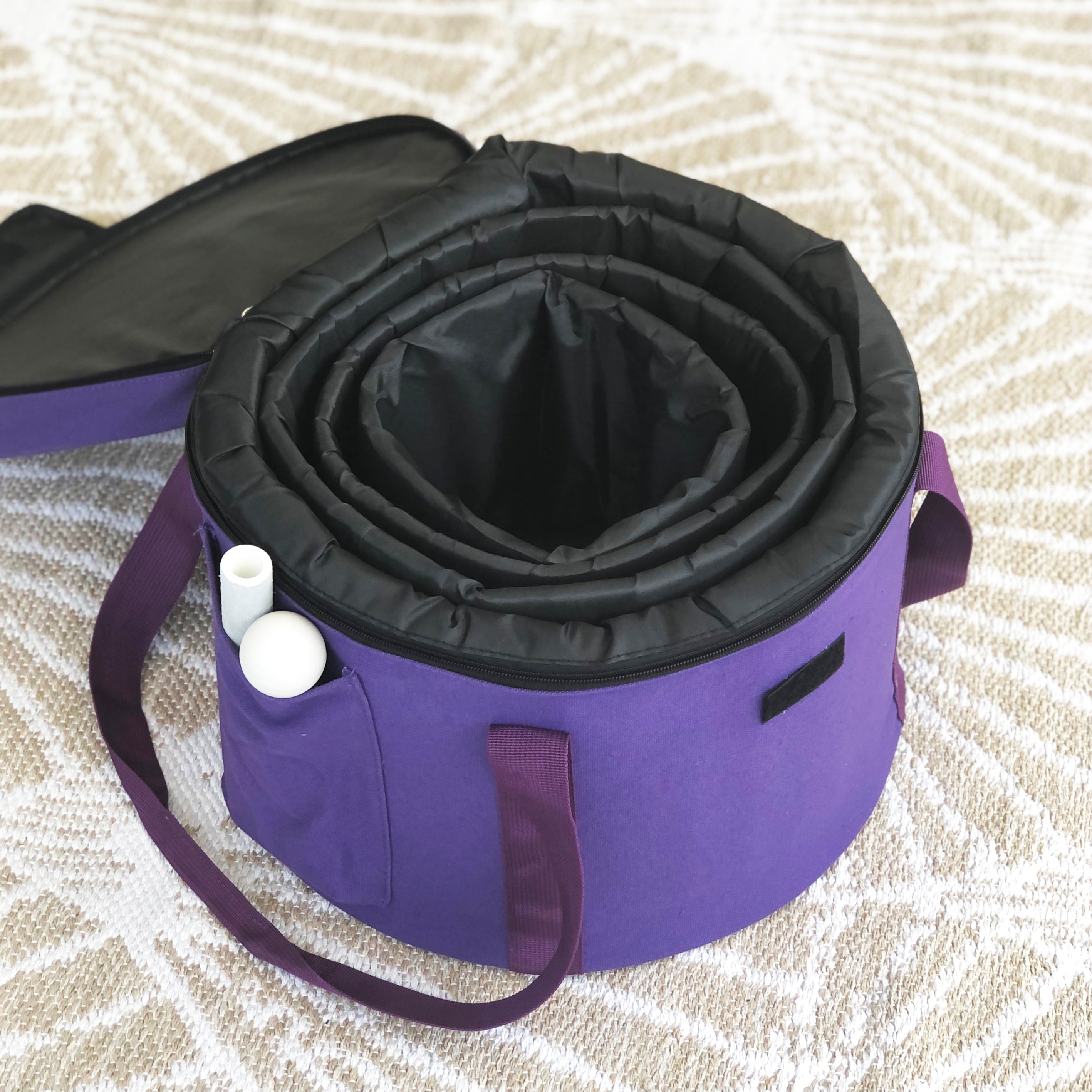 Purple 12" Carry Bag (holds set of 4 bowls)